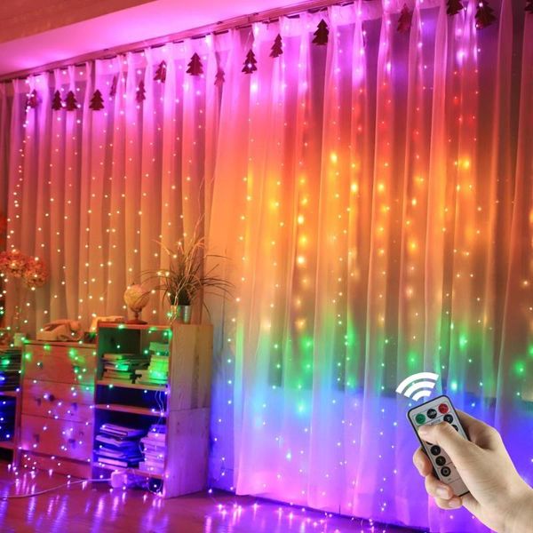 strings 3x3/3x2.8m fairy lights rainbow christmas led string for wedding party window home outdoor usb remote control garland
strings 3x3/3x2.8m fairy lights rainbow christmas led string for wedding party window home outdoor usb remote control garland