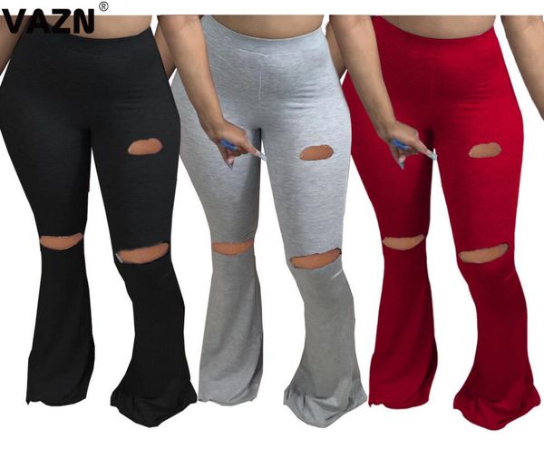women's pants & capris vazn arrival 2021 early autumn lady 3 colors flare high waist hole skinny casual preppy style long, Black;white
women's pants & capris vazn arrival 2021 early autumn lady 3 colors flare high waist hole skinny casual preppy style long, Black;white