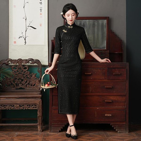 ethnic clothing lace maxi evening party qipao high split cheongsam female chinese mandarin collar dresses gown plus size 3xl vestidos, Red
ethnic clothing lace maxi evening party qipao high split cheongsam female chinese mandarin collar dresses gown plus size 3xl vestidos, Red
