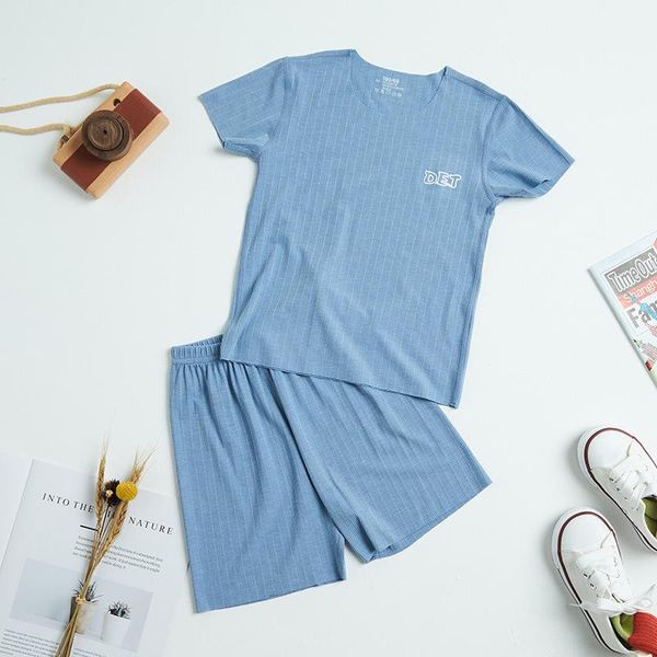 pajamas baby boys summer short sleeve children's clothing sleepwear pyjamas kids nightwear sets for girls 4 6 8 10 12years, Blue;red
pajamas baby boys summer short sleeve children's clothing sleepwear pyjamas kids nightwear sets for girls 4 6 8 10 12years, Blue;red