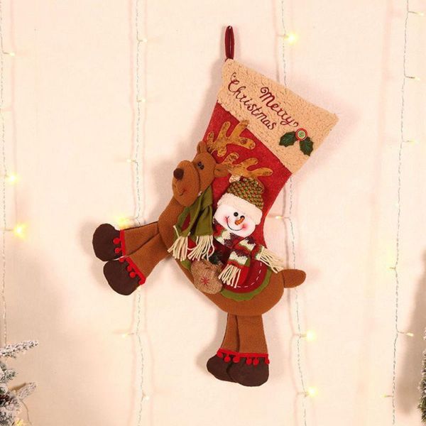 christmas decorations exquisite and cute stocking gift bag red snowman riding deer doll type ornaments suitable for sending children
christmas decorations exquisite and cute stocking gift bag red snowman riding deer doll type ornaments suitable for sending children