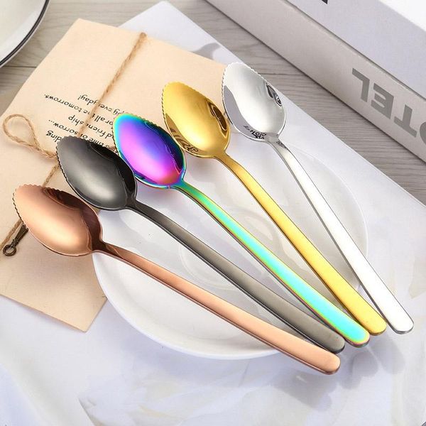 spoons 1pcs stainless steel coffee milk stirring spoon ice cream dessert creative tea-spoon tableware scraping
spoons 1pcs stainless steel coffee milk stirring spoon ice cream dessert creative tea-spoon tableware scraping