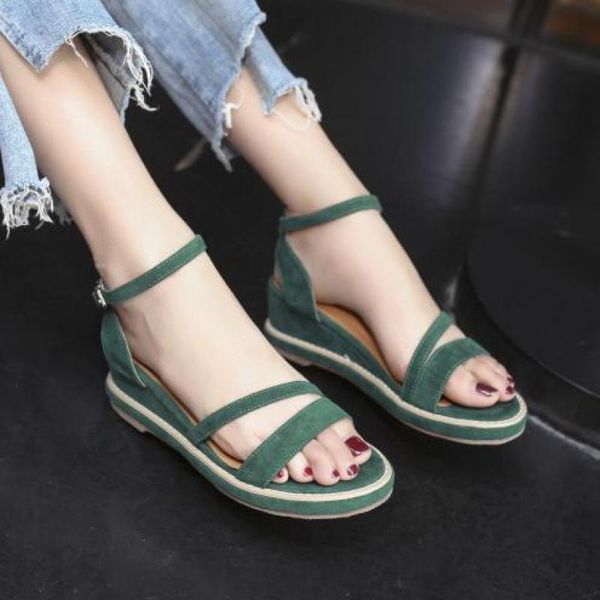 casual women's shoes middle heel wedges rome sandals green heels ladies gladiator, Black
casual women's shoes middle heel wedges rome sandals green heels ladies gladiator, Black
