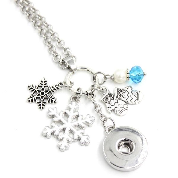 pendant necklaces 10pcs wholesale snap necklace 18mm jewelry winter gloves snowflakes snowflake collar, Silver
pendant necklaces 10pcs wholesale snap necklace 18mm jewelry winter gloves snowflakes snowflake collar, Silver