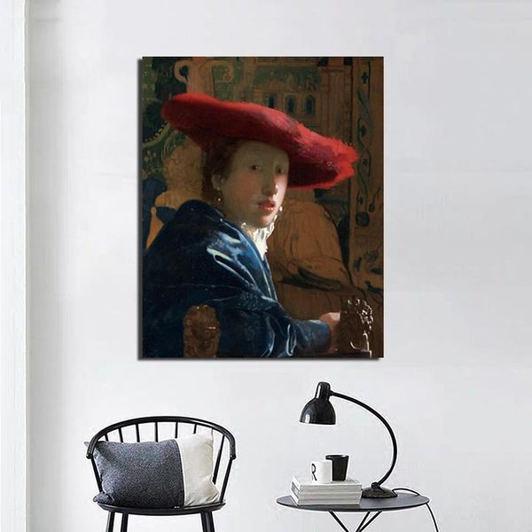 paintings johannes girl with the red hat wall art canvas painting posters prints modern pictures for living room home decor
paintings johannes girl with the red hat wall art canvas painting posters prints modern pictures for living room home decor