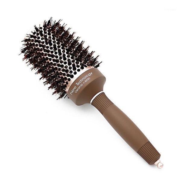 professional hair brush heat resistant anti static ceramic & anion tech for drying styling curling straightening1, Silver
professional hair brush heat resistant anti static ceramic & anion tech for drying styling curling straightening1, Silver