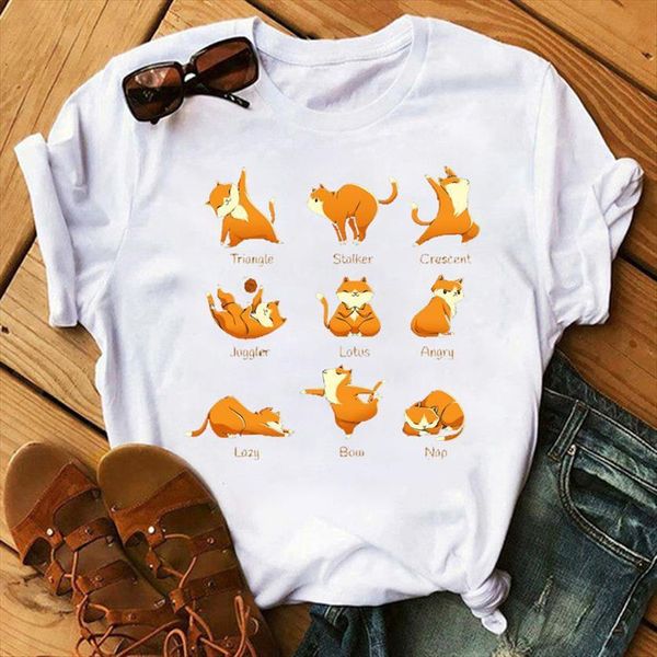 cute printed tee summer womens t shirts short sleeve clothing ulzzang harajuku, White
cute printed tee summer womens t shirts short sleeve clothing ulzzang harajuku, White