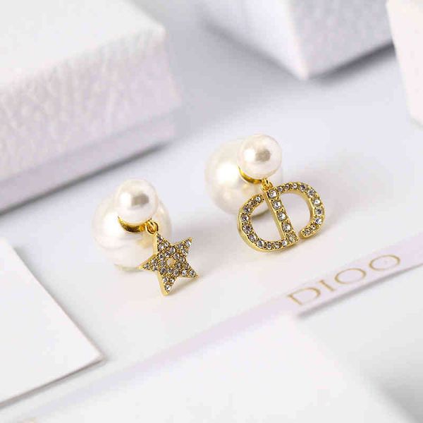 design jewelry family letter earrings female net red pearl star diamond earrings, Silver
design jewelry family letter earrings female net red pearl star diamond earrings, Silver