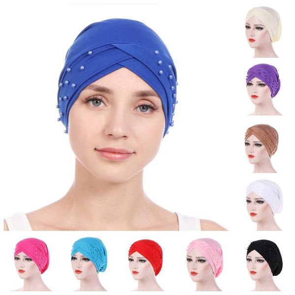 muslim women's hijab cap with cross-beaded forehead chemotherapy musulmane fashion accessories milk silk knitted beanie/skull caps, Blue;gray
muslim women's hijab cap with cross-beaded forehead chemotherapy musulmane fashion accessories milk silk knitted beanie/skull caps, Blue;gray
