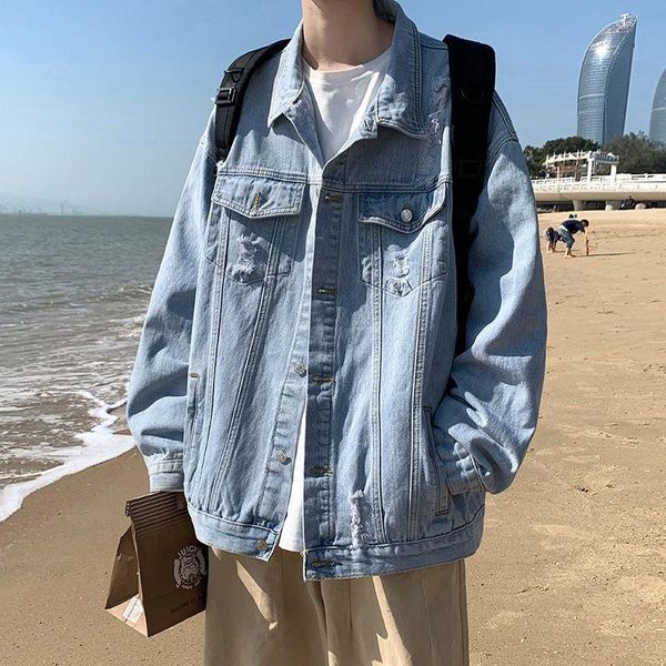 men's jackets mens clothing denim jacket coats solid color loose spring and autumn youth lovers tidal current the listing berserk, Black;brown
men's jackets mens clothing denim jacket coats solid color loose spring and autumn youth lovers tidal current the listing berserk, Black;brown