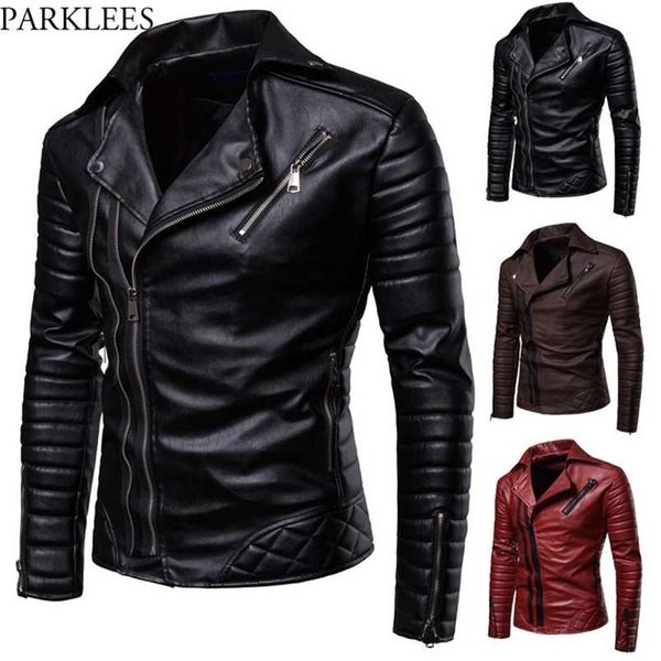 obique zipper motorcycle leather jacket men stylish striped winter windproof casaco masculino pu leather jackets coats mens 211118, Black
obique zipper motorcycle leather jacket men stylish striped winter windproof casaco masculino pu leather jackets coats mens 211118, Black