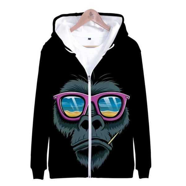 men's hoodies & sweatshirts 3d printed gorilla zipper hoodie fashion movie hooded sweatshirt animal jacket, Black
men's hoodies & sweatshirts 3d printed gorilla zipper hoodie fashion movie hooded sweatshirt animal jacket, Black