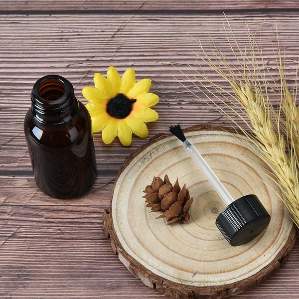 1pc essential oil container with brush cap nail polish bottle portable travel bottling empty frost brown glass storage bottles & jars
1pc essential oil container with brush cap nail polish bottle portable travel bottling empty frost brown glass storage bottles & jars