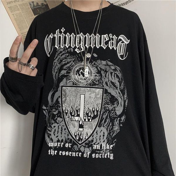 men's hoodies & sweatshirts autumn korean street hip hop print loose size long sleeve t-shirt couple trend, Black
men's hoodies & sweatshirts autumn korean street hip hop print loose size long sleeve t-shirt couple trend, Black