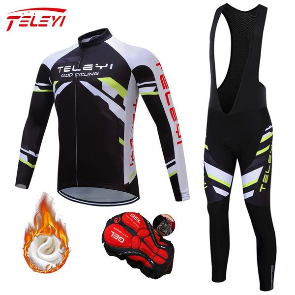 racing sets teleyi winter thermal fleece cycling jersey set men clothing super warm mountain bike wear bicycle, Black;blue
racing sets teleyi winter thermal fleece cycling jersey set men clothing super warm mountain bike wear bicycle, Black;blue