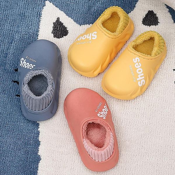 slipper winter outdoor waterproof child slippers warm toddler non-slip plush stepped cotton alphabet gilrs boys home autumn thick sole, Black;grey
slipper winter outdoor waterproof child slippers warm toddler non-slip plush stepped cotton alphabet gilrs boys home autumn thick sole, Black;grey