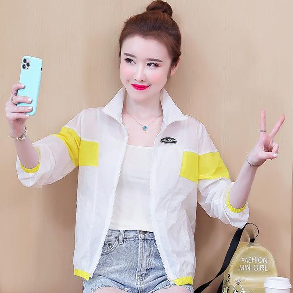 women's jackets summer casual baseball short jacket 2021 women yellow orange print thin loose bomber sunscreen cardigan coats, Black;brown
women's jackets summer casual baseball short jacket 2021 women yellow orange print thin loose bomber sunscreen cardigan coats, Black;brown