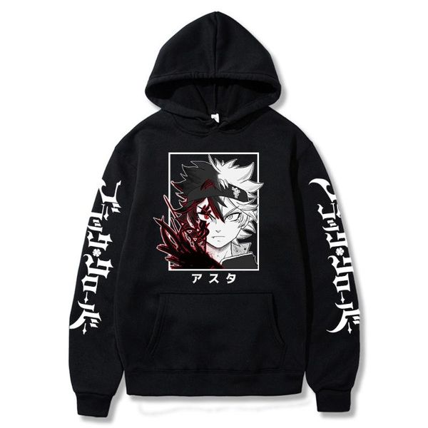 men's hoodies & sweatshirts black clover anime clothes hoodie harajuku manga asta oversized winter long sleeve streetwear pullover
men's hoodies & sweatshirts black clover anime clothes hoodie harajuku manga asta oversized winter long sleeve streetwear pullover