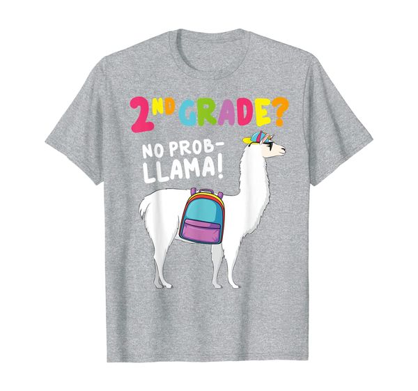 2nd Grade Shirt Boys Girls No Prob-Llama First Day Of School T-Shirt, Mainly pictures
2nd Grade Shirt Boys Girls No Prob-Llama First Day Of School T-Shirt, Mainly pictures