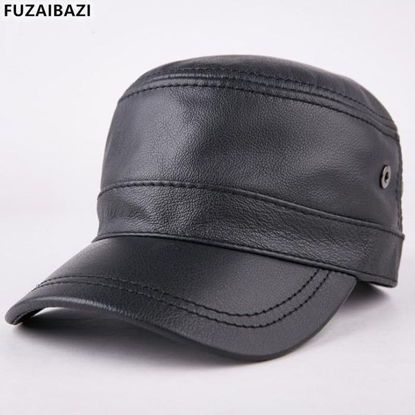 wide brim hats fuzaibazi fashion genuine leather winter man leisure military cowhide comfortable keep warm flat cap adjustable size, Blue;gray
wide brim hats fuzaibazi fashion genuine leather winter man leisure military cowhide comfortable keep warm flat cap adjustable size, Blue;gray