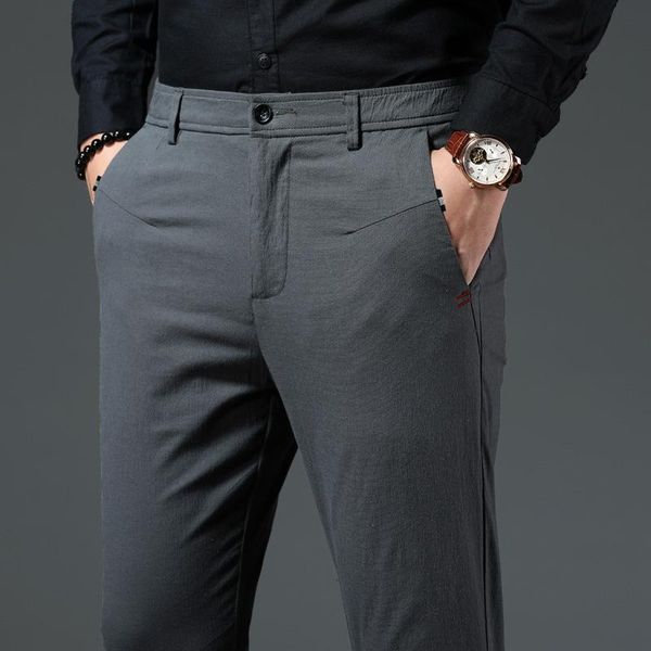 men's pants plus zise suit classic style green grey black business casual straight stretch dress male brand trousers
men's pants plus zise suit classic style green grey black business casual straight stretch dress male brand trousers