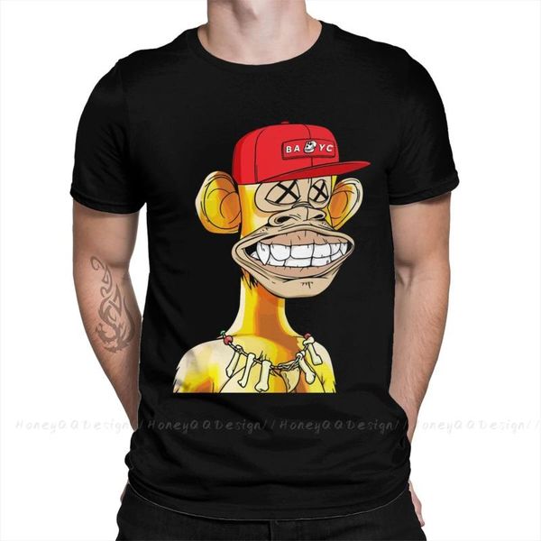 men's t-shirts bayc#197 t-shirt men 100% cotton short summer sleeve bored ape yacht club bayc nft casual plus size shirt adults, White;black
men's t-shirts bayc#197 t-shirt men 100% cotton short summer sleeve bored ape yacht club bayc nft casual plus size shirt adults, White;black