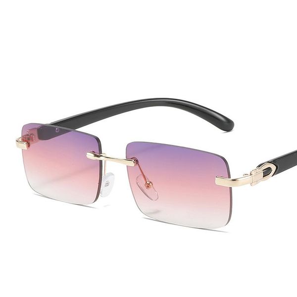 sunglasses punk rimless rectangle men women vintage shades uv400 driving sun glass frameless gradient fashion eyewear, White;black
sunglasses punk rimless rectangle men women vintage shades uv400 driving sun glass frameless gradient fashion eyewear, White;black