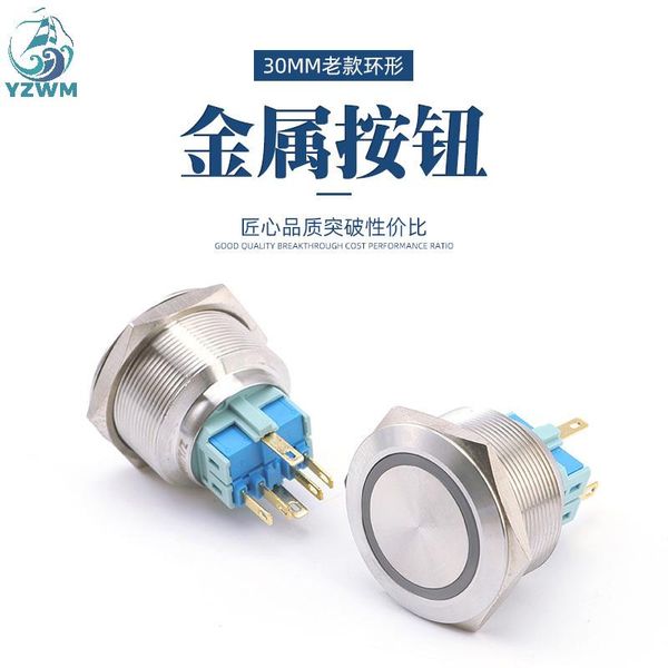 smart home control yzwm 30mm metal button stainless steel waterproof self reset lock start sswitch one on off welding leg led
smart home control yzwm 30mm metal button stainless steel waterproof self reset lock start sswitch one on off welding leg led