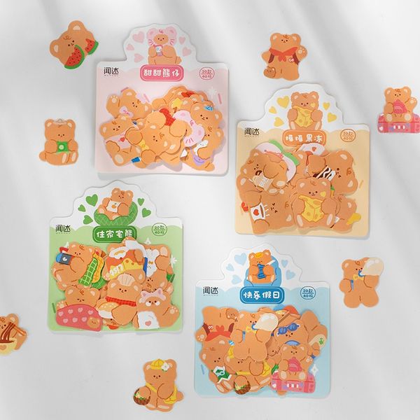 40 pcs/pack cute baby bear stickers scrapbooking decorative sticker korean diy diary album stick label kawaii stationery
40 pcs/pack cute baby bear stickers scrapbooking decorative sticker korean diy diary album stick label kawaii stationery