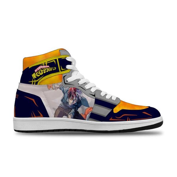 my hero academia japanese diy cartoon breathable running non-slip leisure shoes for men's fashion trend anime shoe high basketball shoe
my hero academia japanese diy cartoon breathable running non-slip leisure shoes for men's fashion trend anime shoe high basketball shoe