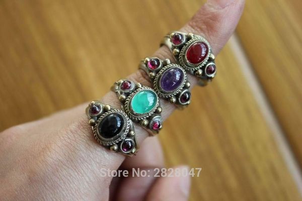 cluster rings rg295 tibetan 3 color copper inlaid colorful beads women handmade nepal onyx stone open back adjustable, Golden;silver
cluster rings rg295 tibetan 3 color copper inlaid colorful beads women handmade nepal onyx stone open back adjustable, Golden;silver