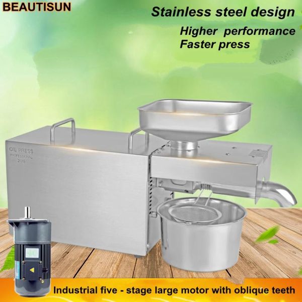 oil pressers s6 110v-220v automatic press stainless steel, consumer and commercial press, peanut
oil pressers s6 110v-220v automatic press stainless steel, consumer and commercial press, peanut