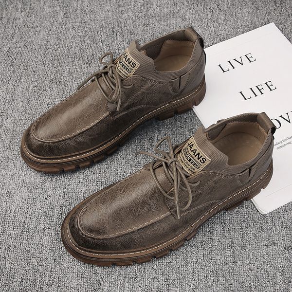 mens boots new winter low-tooling casual shoes british style korean fashion retro martin boots, Black
mens boots new winter low-tooling casual shoes british style korean fashion retro martin boots, Black