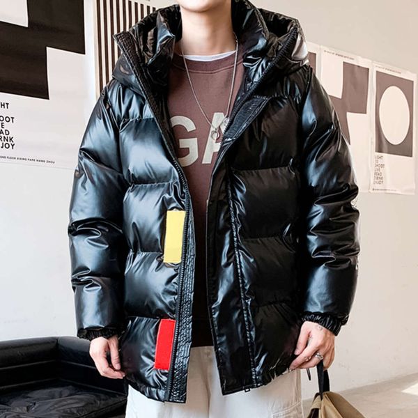 men's down & parkas winter bright fashion silver streetwear loose wide parka jacket man with hoodie warm coat bxi1, Black
men's down & parkas winter bright fashion silver streetwear loose wide parka jacket man with hoodie warm coat bxi1, Black