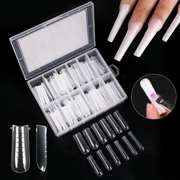 false nails 120pcs almond dual nail form tips poly extension gel system uv acrylic diy decoration art mold, Red;gold
false nails 120pcs almond dual nail form tips poly extension gel system uv acrylic diy decoration art mold, Red;gold