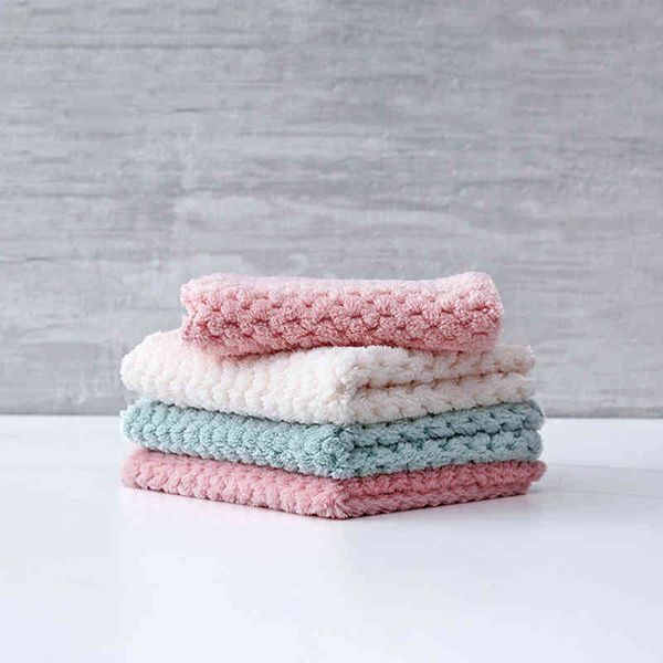 super absorbent anti-grease pineapple plaid washing dish towel multi-function kitchen supplies coral velvet wiping rags
super absorbent anti-grease pineapple plaid washing dish towel multi-function kitchen supplies coral velvet wiping rags
