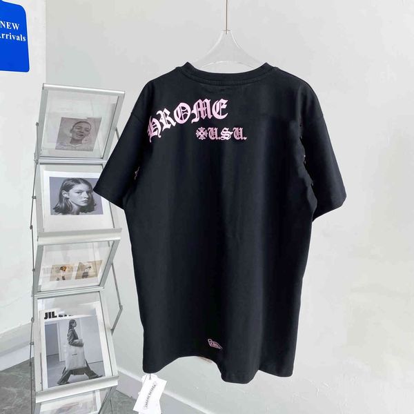 t shirt crowe co branded black short sleeve women's sanskrit letter printed large loose half ins fashion brand bottoming shirt, White
t shirt crowe co branded black short sleeve women's sanskrit letter printed large loose half ins fashion brand bottoming shirt, White