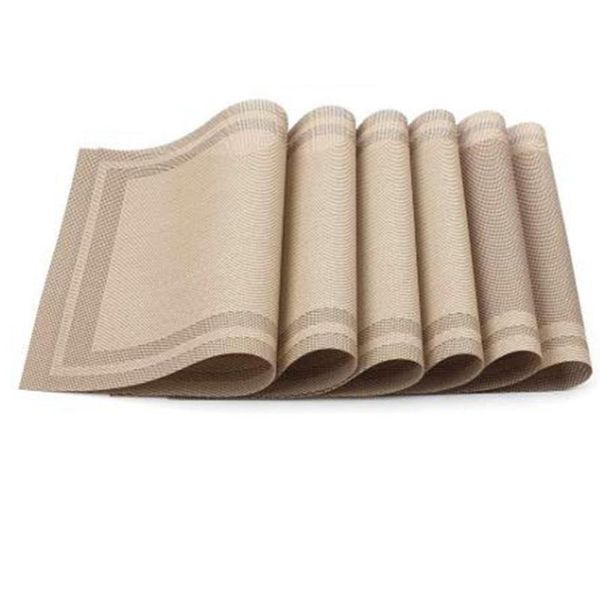 mats & pads 6 pcs placemat pvc dining non-slip insulation plate pads,bowl pad coasters table bowl home decoration
mats & pads 6 pcs placemat pvc dining non-slip insulation plate pads,bowl pad coasters table bowl home decoration