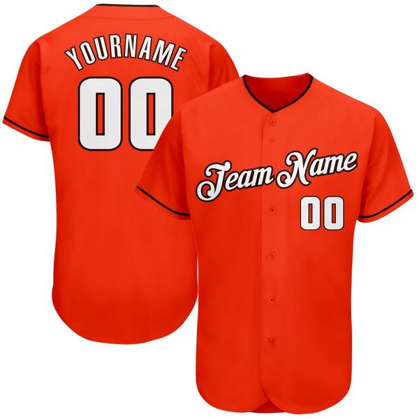 custom orange white-brown authentic baseball jersey, Blue;black 
custom orange white-brown authentic baseball jersey, Blue;black