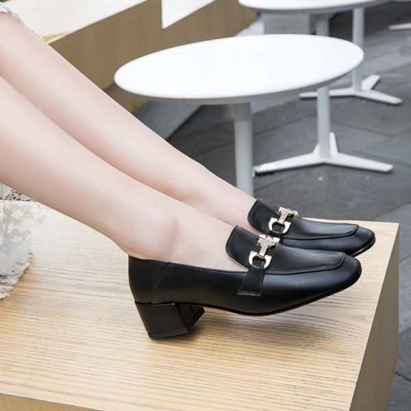 dress shoes big size 9 11 12 ladies high heels women woman pumps metal buckled square-headed solid-color thick-heeled single, Black
dress shoes big size 9 11 12 ladies high heels women woman pumps metal buckled square-headed solid-color thick-heeled single, Black