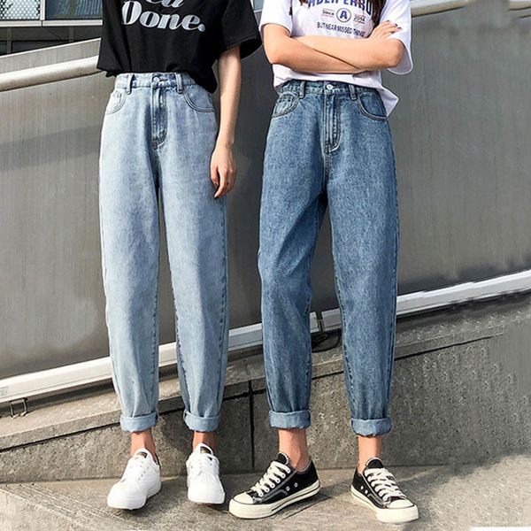women's two piece pants denim harem jeans korean streetwear high waist trousers for female plus size spring vintage boyfriend 9hz, White
women's two piece pants denim harem jeans korean streetwear high waist trousers for female plus size spring vintage boyfriend 9hz, White