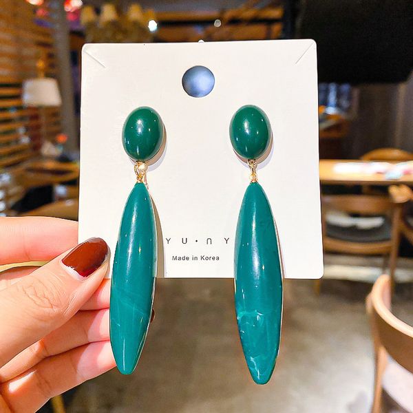 925 silver needle big drops creative design net red earrings fashion simple versatile earrings for women
925 silver needle big drops creative design net red earrings fashion simple versatile earrings for women