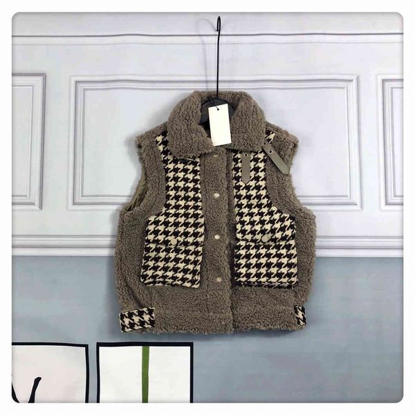 high-end jackets luxury houndstooth vest lamb hair stitching stand-up collar and lapel must-have for autumn and winter, Blue;gray
high-end jackets luxury houndstooth vest lamb hair stitching stand-up collar and lapel must-have for autumn and winter, Blue;gray