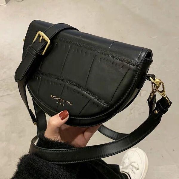 vintage crocodile effect push lock saddle crossbody bags for women semicircle half moon chain link small ladies shoulder waist
vintage crocodile effect push lock saddle crossbody bags for women semicircle half moon chain link small ladies shoulder waist