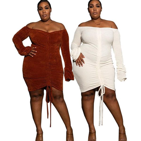 winter velour white off shoulder dress high waist draped bodycon club plus size dresses bulk items wholesale lots casual, Black;gray
winter velour white off shoulder dress high waist draped bodycon club plus size dresses bulk items wholesale lots casual, Black;gray