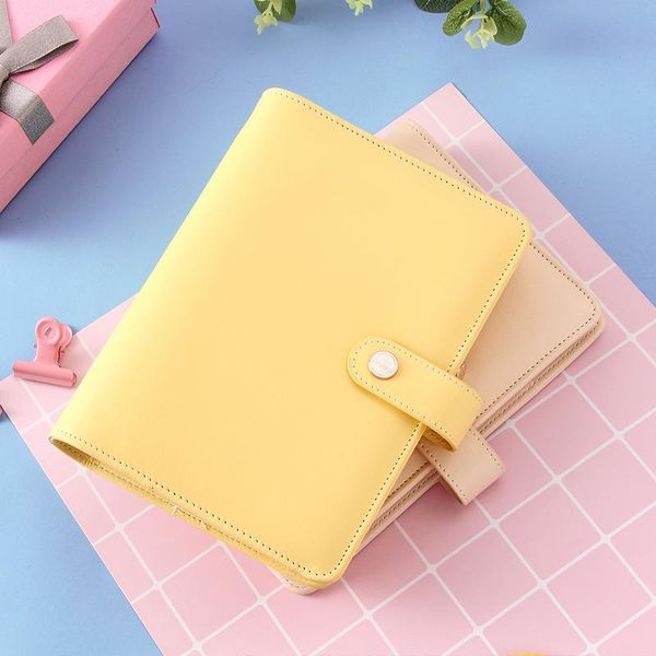 notepads macaron a5 notebook creative stationery hand ledger spiral binder notepad simple thick pu student diary, Purple;pink
notepads macaron a5 notebook creative stationery hand ledger spiral binder notepad simple thick pu student diary, Purple;pink