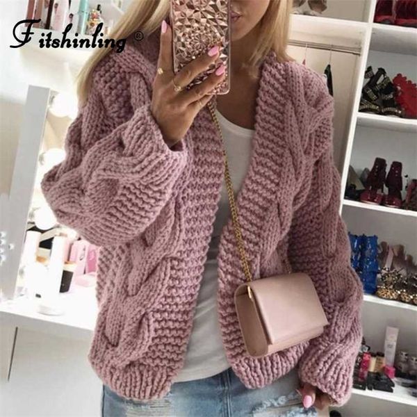 fitshinling vintage twist cardigan women sweater knitwear autumn winter open stitch solid slim long sleeve cardigans 211018, White;black
fitshinling vintage twist cardigan women sweater knitwear autumn winter open stitch solid slim long sleeve cardigans 211018, White;black