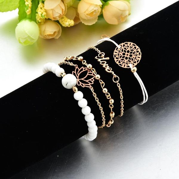 charm bracelets attractto 5pcs/set gold hollow lotus for women tassel bracelet bohemian jewelry friendship sbr190159, Golden;silver
charm bracelets attractto 5pcs/set gold hollow lotus for women tassel bracelet bohemian jewelry friendship sbr190159, Golden;silver