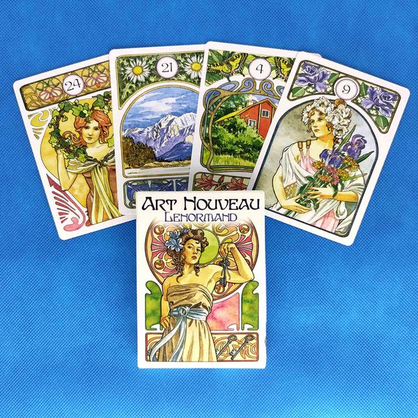 new tarot cards art nouveau lenormand and pdf guidance divination deck entertainment parties board game 36pcs/box
new tarot cards art nouveau lenormand and pdf guidance divination deck entertainment parties board game 36pcs/box