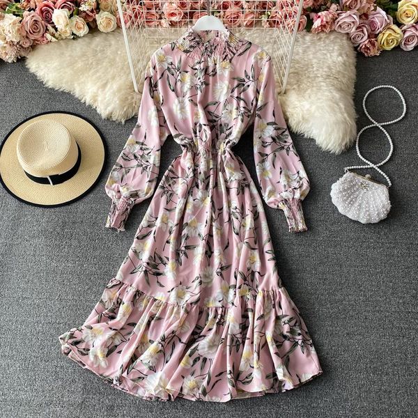 casual dresses spring autumn printed big pendant long dress lantern sleeve women's fashion temperament stand-up collar thin uk941, Black;gray
casual dresses spring autumn printed big pendant long dress lantern sleeve women's fashion temperament stand-up collar thin uk941, Black;gray